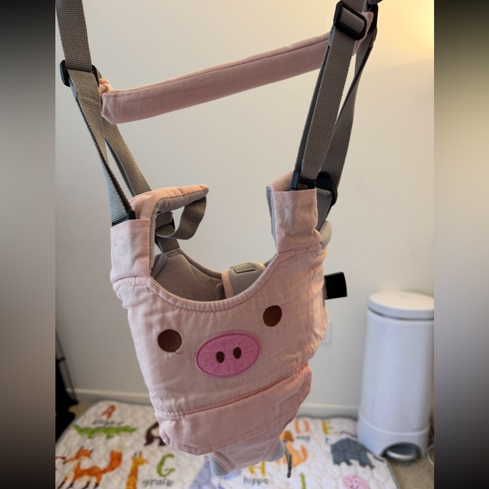 Pink Piggy baby harness